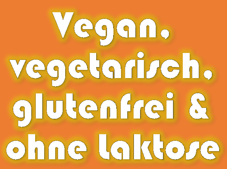Vegan, vegetarisch, glutenfrei oder ohne Laktose? Was darf's sein?